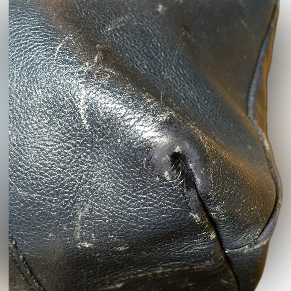 IIBisonte Grained Leather Large Tote Shoulder Handbag DISTRESSED - Picture 5 of 16